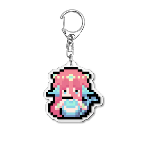 ドット絵物語♡人魚姫 人魚姫ver. Acrylic Key Chain