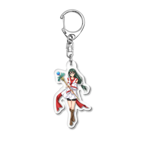 精霊巫女いろは Acrylic Key Chain