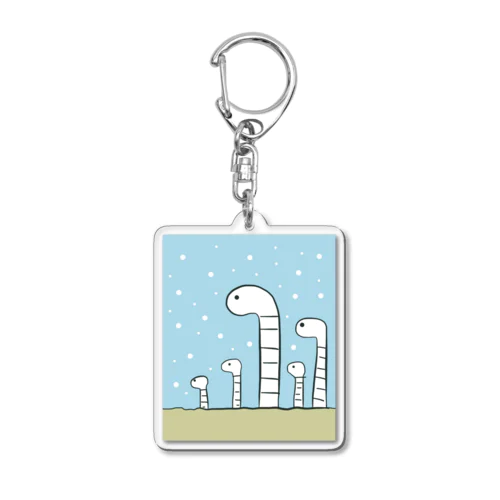 見たことあるような、ないような Acrylic Key Chain