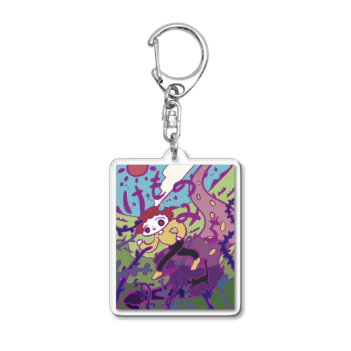 けものみち Acrylic Key Chain