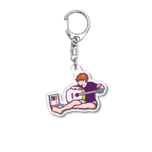 CHILL OUT Acrylic Key Chain