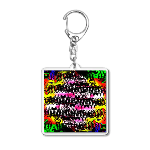 wₑb3.0 ㌦snₐikₑ Acrylic Key Chain