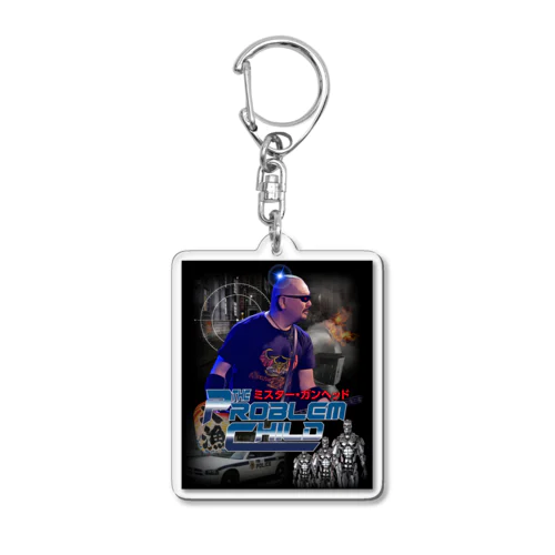 Mr.Gunhed　特性グッズ Acrylic Key Chain