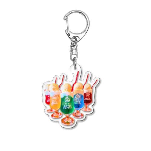 ときめきのクリームソーダ Acrylic Key Chain