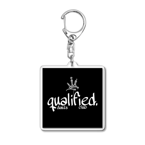 qualified. Acrylic Key Chain