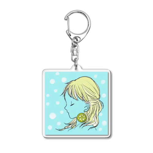 黄昏girlNFT_0010.remonsoda Acrylic Key Chain