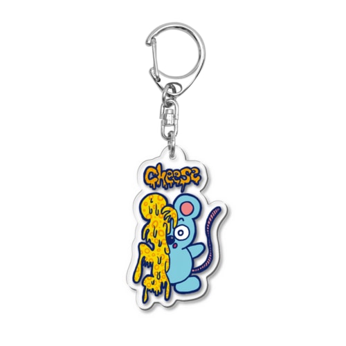 メルトチーズ Acrylic Key Chain