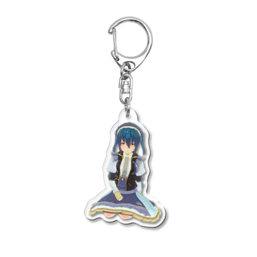 お座りゆのちゃん Acrylic Key Chain