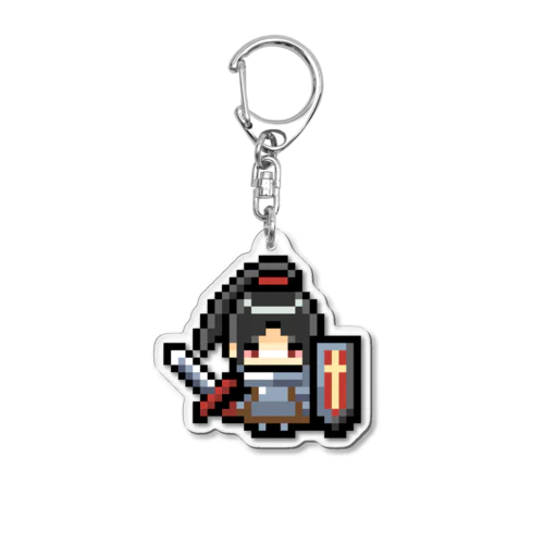 ドット絵物語♡勇者vsドラゴン 勇者ver. Acrylic Key Chain