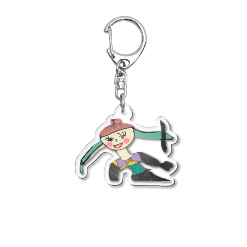 すみこさん Acrylic Key Chain