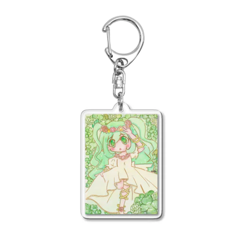 CLOVER Acrylic Key Chain