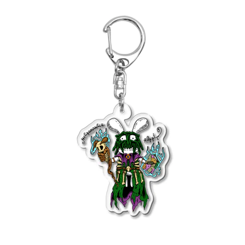 ネクロマンサーウサギ Acrylic Key Chain