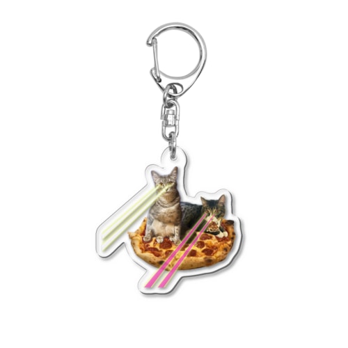 スペースピザマヤー！ Acrylic Key Chain