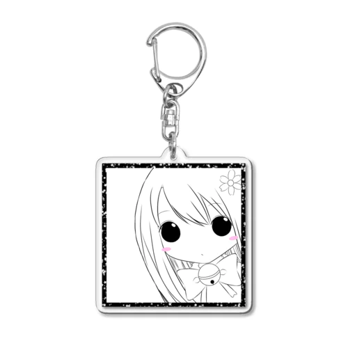 nyan娘*monoqlo Acrylic Key Chain