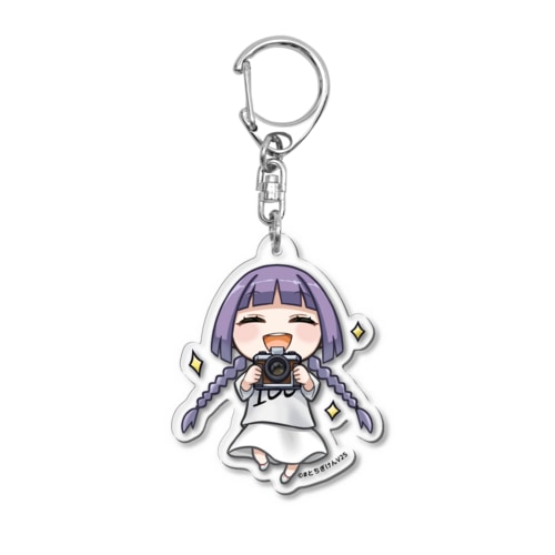 藤子はカメラがだーいすきシリーズ Acrylic Key Chain