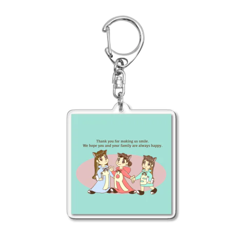 3人組 Acrylic Key Chain