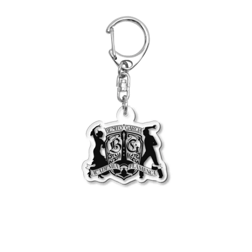 BGFLAMENCO LOGO BLACK Acrylic Key Chain