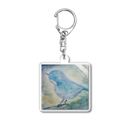 幸せの青い鳥 Acrylic Key Chain