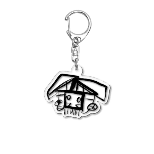 息子の絵（チクチクハンター） Acrylic Key Chain