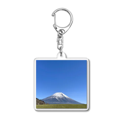 富士山 Acrylic Key Chain