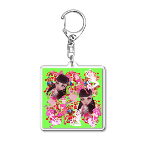 コラージュ2023 Acrylic Key Chain