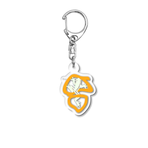 Frog 1 Acrylic Key Chain