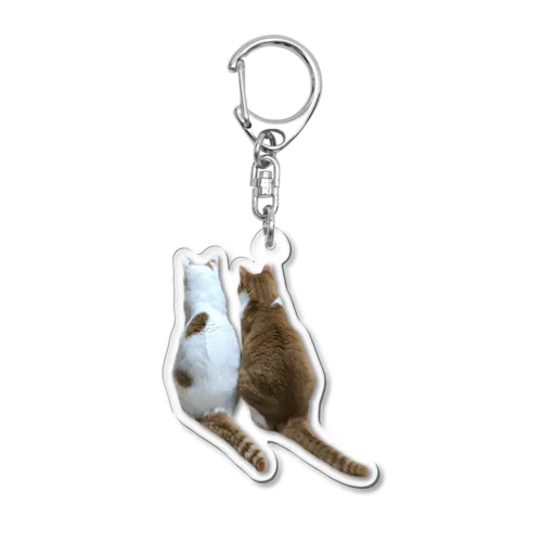 もんちゃんとしじみくん Acrylic Key Chain