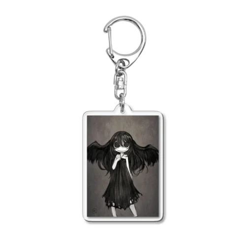 からすのこ Acrylic Key Chain