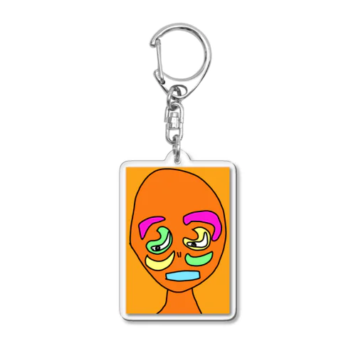 らくがき王国 Acrylic Key Chain