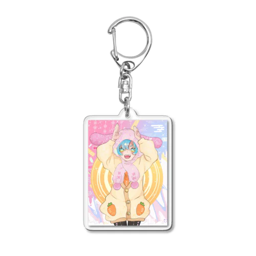 うさうさ Acrylic Key Chain