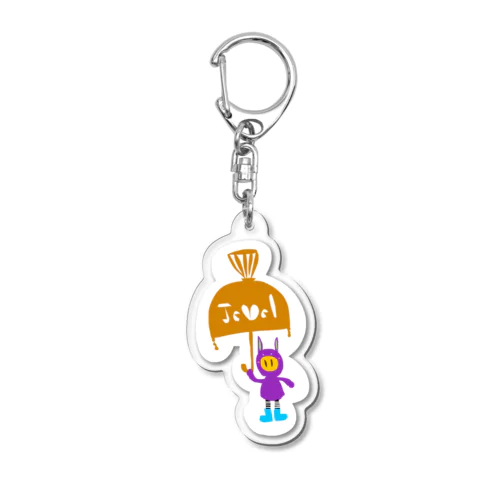 宝石みたいな雨 Acrylic Key Chain