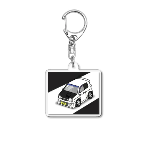 【MKJPトレース】HA11Sアルトワークス Acrylic Key Chain