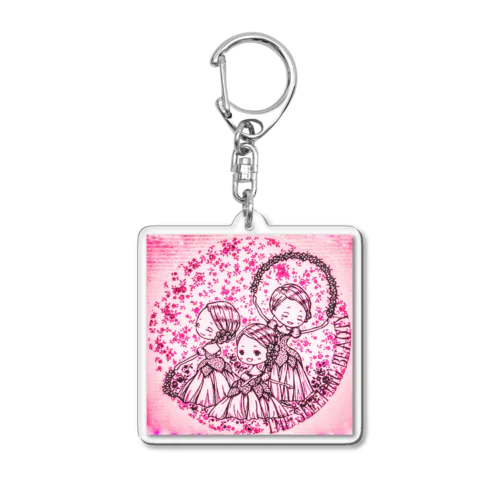 花のワルツ「眠れる森の美女」より Acrylic Key Chain