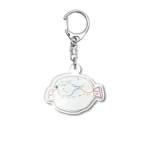 ふぐさん Acrylic Key Chain