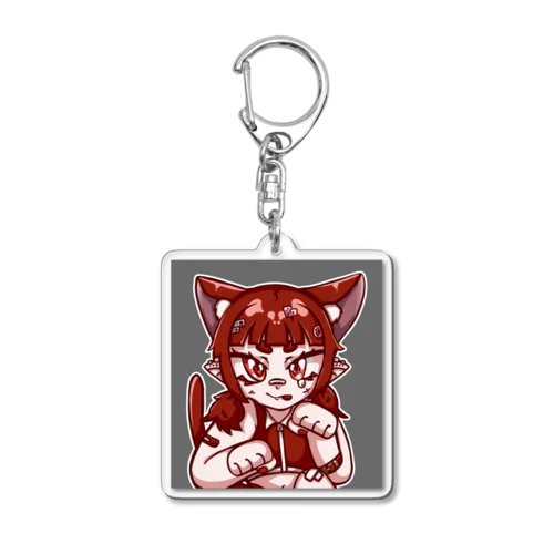 ツヨイ！マケナイ！ダニコチャン Acrylic Key Chain