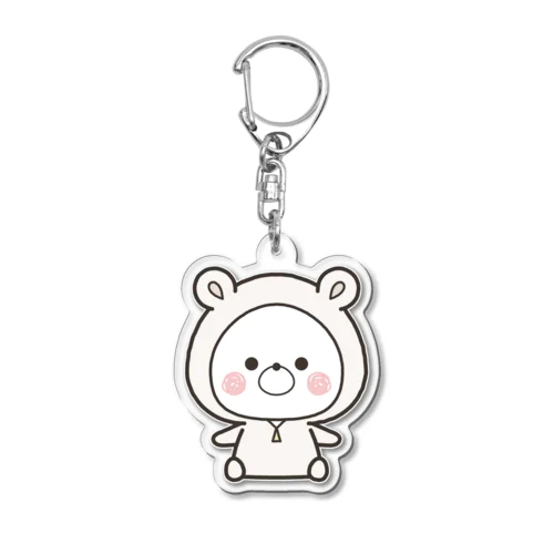 ちびぽこおすわり Acrylic Key Chain