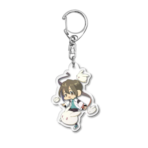 いけ！うさぎチョコたち Acrylic Key Chain