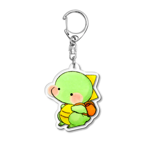 お出かけかいじゅうベビー Acrylic Key Chain