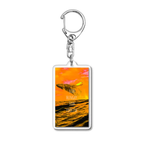 ザトウクジラ　キーホルダー Acrylic Key Chain