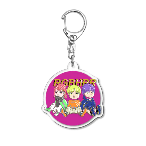 RGBHRR Acrylic Key Chain