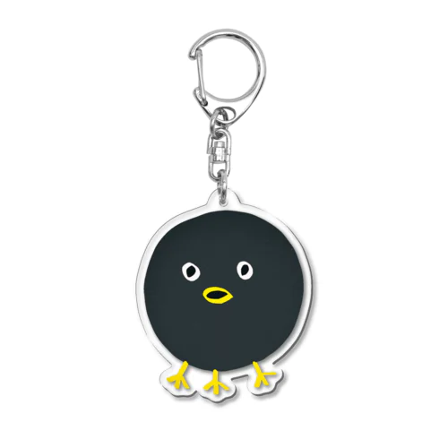 ヤタガラスのニッシ―くん Acrylic Key Chain