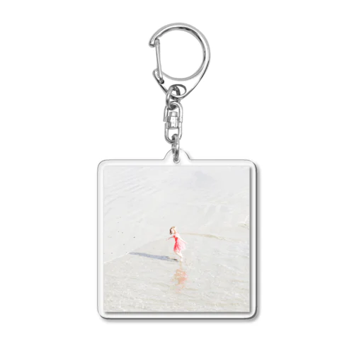 landscape・girl Acrylic Key Chain