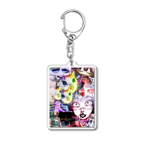 GIRLLL Acrylic Key Chain