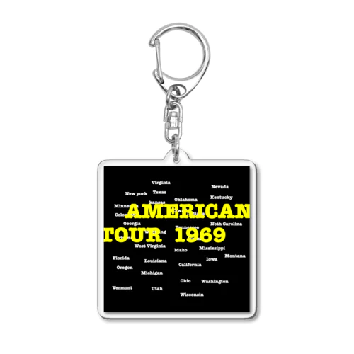 AMERICAN TOUR Acrylic Key Chain