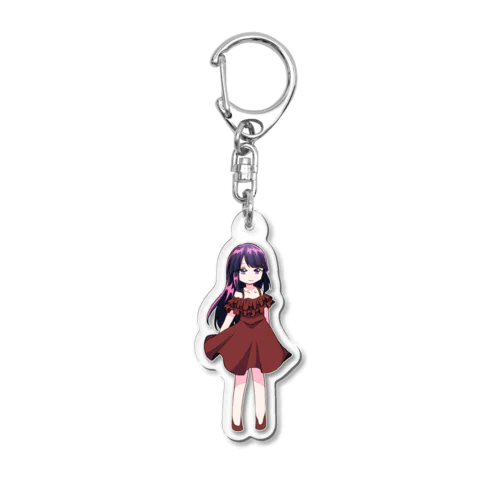 鷹野海莉（私服姿）アクキー Acrylic Key Chain