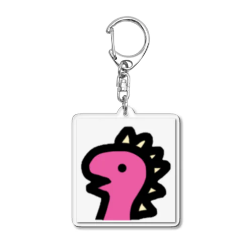 ぴんくきょうりゅう Acrylic Key Chain