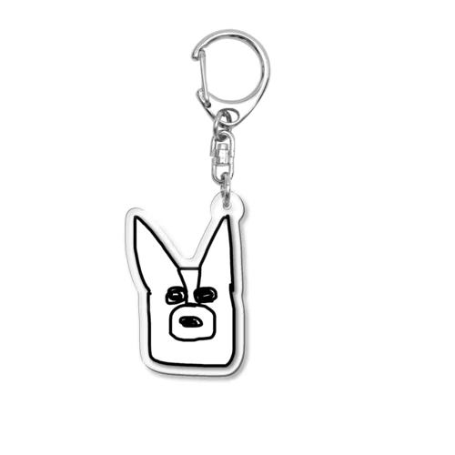 HETAコーギー Acrylic Key Chain