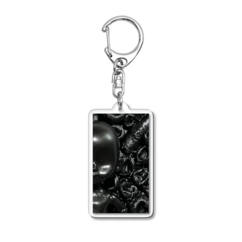 大人でもあり子供でもある(黒) Acrylic Key Chain