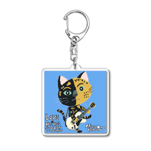 Nicoyan キーホルダー Acrylic Key Chain