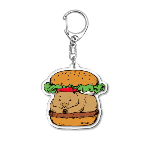 ウォンバーガー Acrylic Key Chain